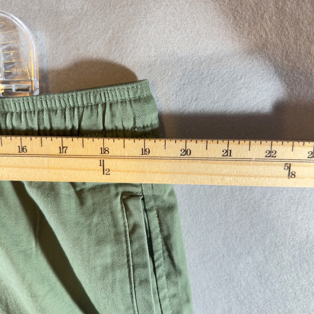 439 | NWOT GAP Olive Green Pull On Cotton Blend Drawsring Shors XL - Picture 4 of 9